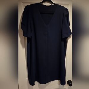 JODIFL Elegant Navy Mini Dress